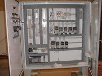 Electrical Control Panel Interior
